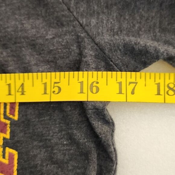 GEAR FOR SPORTS Women's Arizona State Logo Relaxed Fit Gray Long Sleeve Small - Picture 4 of 7